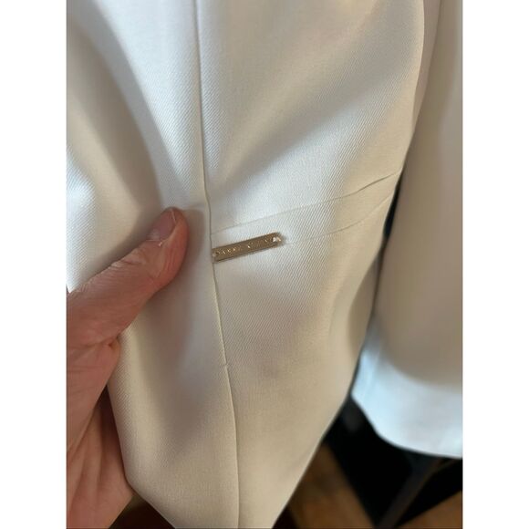 Anne Klein white blazer size M work attire work blazer white classy stylish - Picture 2 of 7